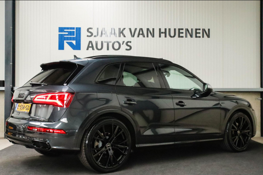 Audi Q5 3.0TFSI SQ5 Quattro S-Line 354pk Automaat! 2e Eig|DLR|Luchtvering|Kuipstoelen|Panoramadak|Virtual Cockpit|Black|Carbon|22