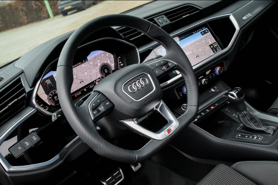 Audi Q3 Sportback 35 TFSI 1.5TFSI S Line Pro Line S 150pk S-Tronic! Panoramadak|Virtual Cockpit|LED Matrix|Leder|ACC|Camera|Black