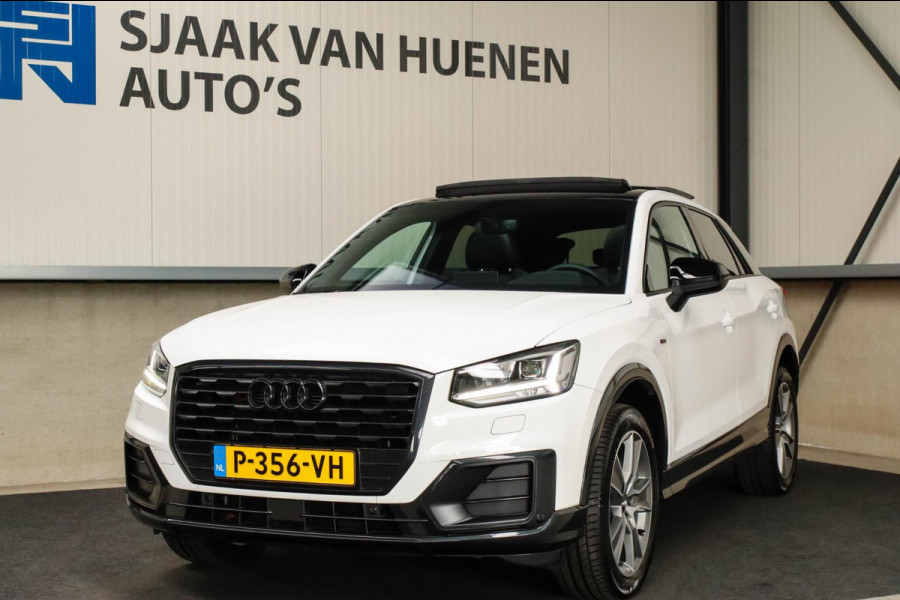 Audi Q2 1.4 TFSI CoD Sport Pro Line S S-line 150pk S-Tronic! 1e|Virtual Cockpit|Panoramadak|LED Matrix|3D Knippers|Leder|Black|18