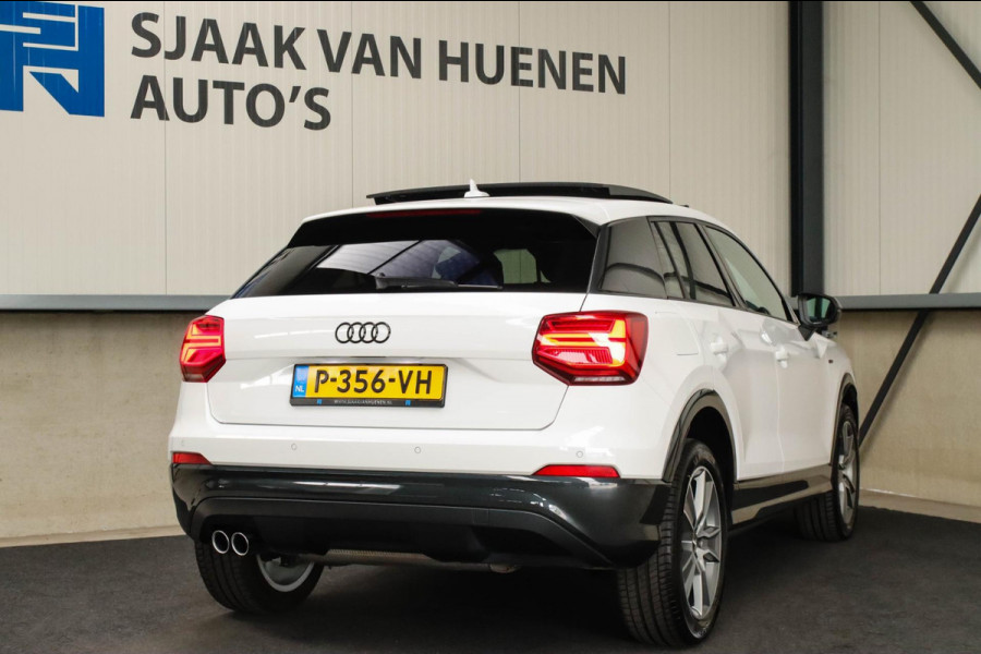 Audi Q2 1.4 TFSI CoD Sport Pro Line S S-line 150pk S-Tronic! 1e|Virtual Cockpit|Panoramadak|LED Matrix|3D Knippers|Leder|Black|18