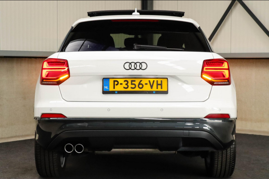 Audi Q2 1.4 TFSI CoD Sport Pro Line S S-line 150pk S-Tronic! 1e|Virtual Cockpit|Panoramadak|LED Matrix|3D Knippers|Leder|Black|18