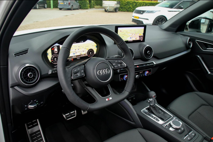 Audi Q2 1.4 TFSI CoD Sport Pro Line S S-line 150pk S-Tronic! 1e|Virtual Cockpit|Panoramadak|LED Matrix|3D Knippers|Leder|Black|18