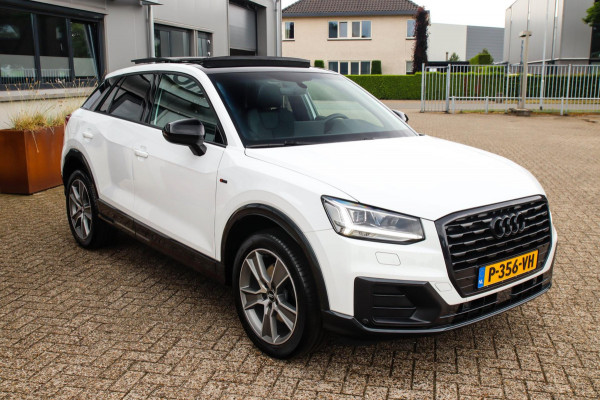 Audi Q2 1.4 TFSI CoD Sport Pro Line S S-line 150pk S-Tronic! 1e|Virtual Cockpit|Panoramadak|LED Matrix|3D Knippers|Leder|Black|18