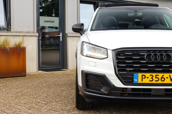 Audi Q2 1.4 TFSI CoD Sport Pro Line S S-line 150pk S-Tronic! 1e|Virtual Cockpit|Panoramadak|LED Matrix|3D Knippers|Leder|Black|18