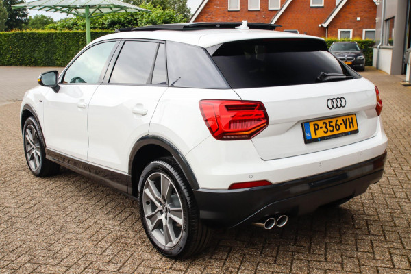 Audi Q2 1.4 TFSI CoD Sport Pro Line S S-line 150pk S-Tronic! 1e|Virtual Cockpit|Panoramadak|LED Matrix|3D Knippers|Leder|Black|18