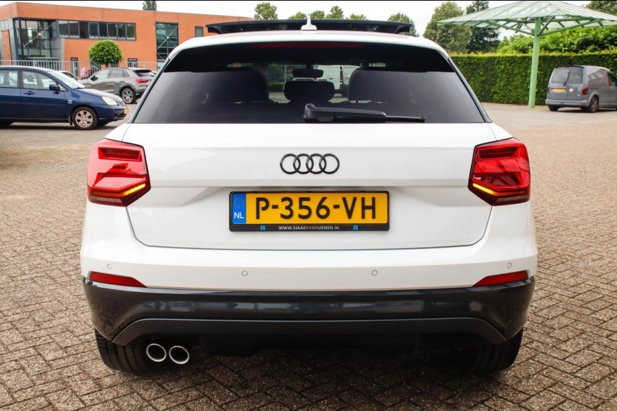 Audi Q2 1.4 TFSI CoD Sport Pro Line S S-line 150pk S-Tronic! 1e|Virtual Cockpit|Panoramadak|LED Matrix|3D Knippers|Leder|Black|18