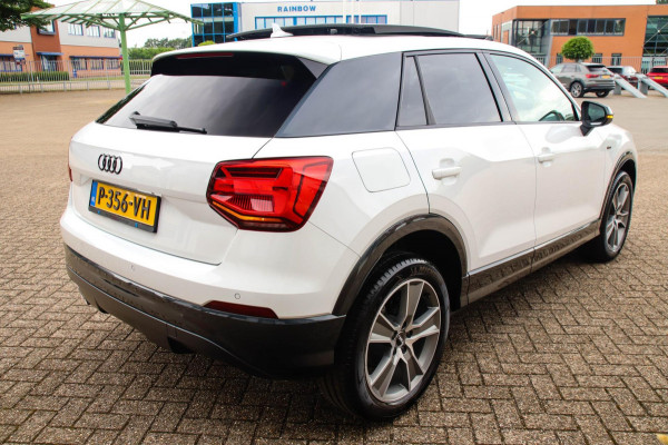 Audi Q2 1.4 TFSI CoD Sport Pro Line S S-line 150pk S-Tronic! 1e|Virtual Cockpit|Panoramadak|LED Matrix|3D Knippers|Leder|Black|18