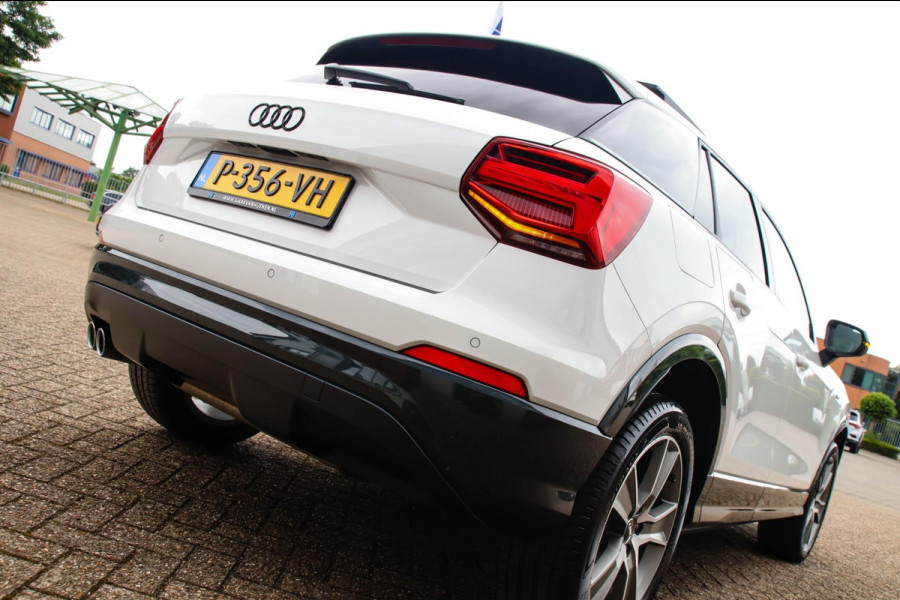 Audi Q2 1.4 TFSI CoD Sport Pro Line S S-line 150pk S-Tronic! 1e|Virtual Cockpit|Panoramadak|LED Matrix|3D Knippers|Leder|Black|18