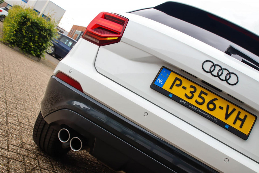 Audi Q2 1.4 TFSI CoD Sport Pro Line S S-line 150pk S-Tronic! 1e|Virtual Cockpit|Panoramadak|LED Matrix|3D Knippers|Leder|Black|18