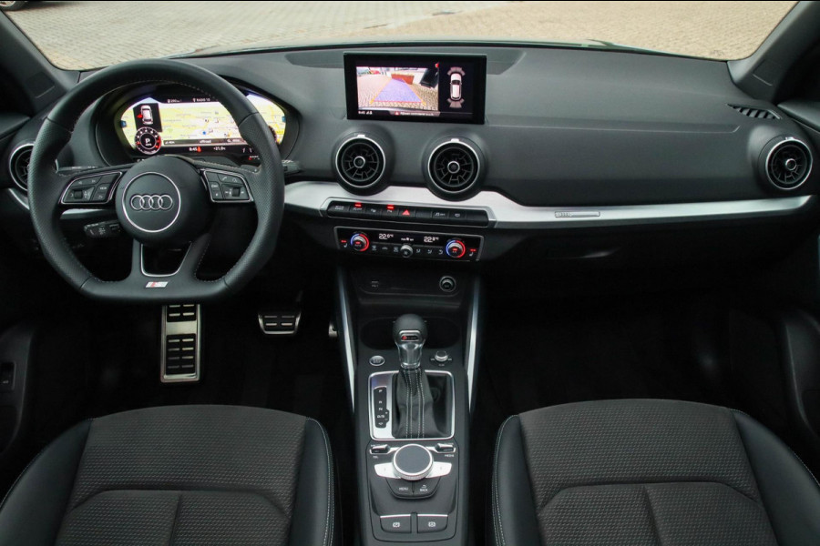 Audi Q2 1.4 TFSI CoD Sport Pro Line S S-line 150pk S-Tronic 1e Eig|DLR|Panoramadak|Virtual Cockpit|LED Matrix|3D Knippers|19|Black