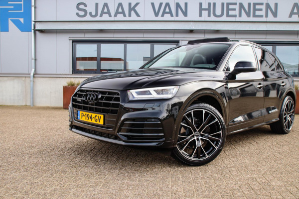 Audi Q5 2.0 TFSI Quattro Pro Line S S-Line 252pk Automaat! 1e Eig|DLR|Luchtvering|Panoramadak|Virtual Cockpit|LED Matrix|360|Black