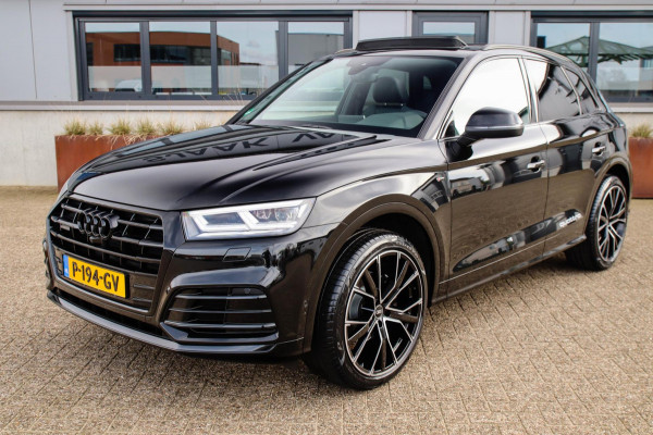 Audi Q5 2.0 TFSI Quattro Pro Line S S-Line 252pk Automaat! 1e Eig|DLR|Luchtvering|Panoramadak|Virtual Cockpit|LED Matrix|360|Black