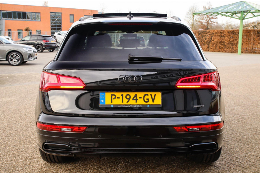 Audi Q5 2.0 TFSI Quattro Pro Line S S-Line 252pk Automaat! 1e Eig|DLR|Luchtvering|Panoramadak|Virtual Cockpit|LED Matrix|360|Black