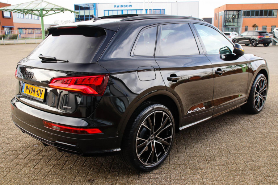 Audi Q5 2.0 TFSI Quattro Pro Line S S-Line 252pk Automaat! 1e Eig|DLR|Luchtvering|Panoramadak|Virtual Cockpit|LED Matrix|360|Black