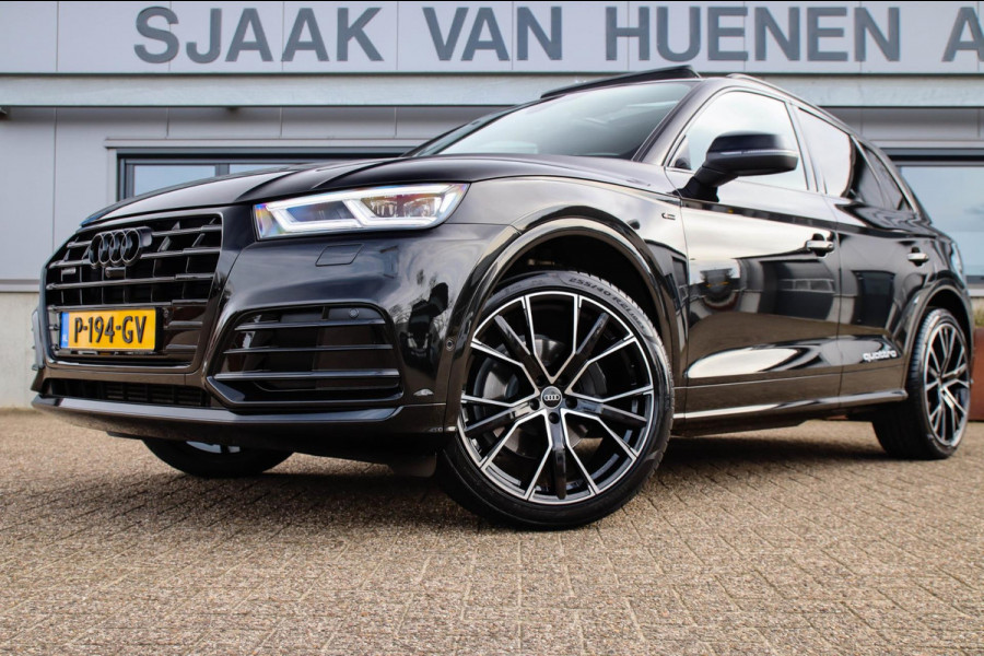 Audi Q5 2.0 TFSI Quattro Pro Line S S-Line 252pk Automaat! 1e Eig|DLR|Luchtvering|Panoramadak|Virtual Cockpit|LED Matrix|360|Black