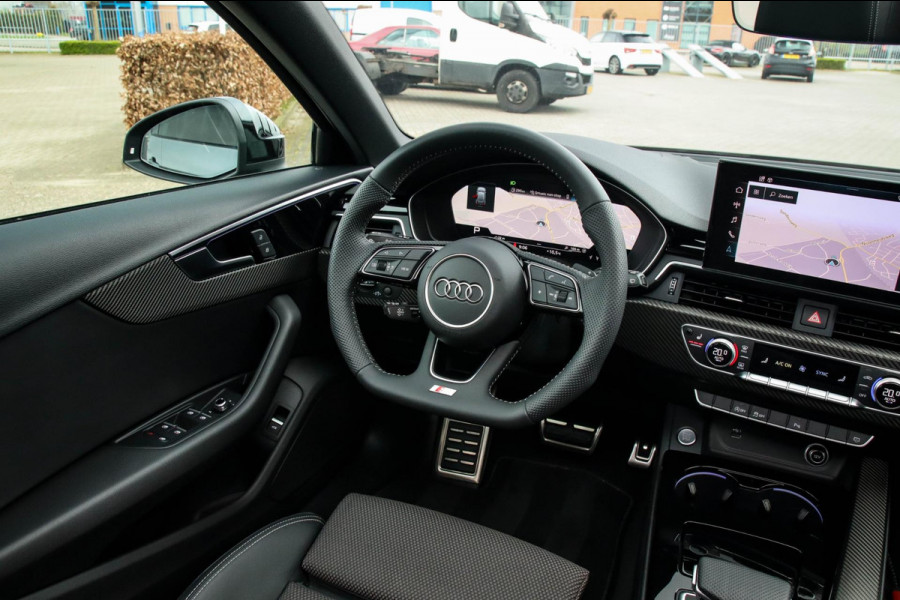 Audi A4 Avant 2.0 TFSI S line Black Edition Facelift 245pk S-Tronic! DLR|Panoramadak|Virtual Cockpit|Leder|LED Matrix|Camera|Black