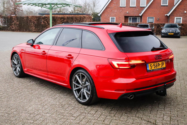 Audi A4 Avant 1.4TFSI S line Black Edition Facelift 150pk S-Tronic 1e Eig|DLR|Panoramadak|Virtual Cockpit|LED Matrix|CarPlay|Black