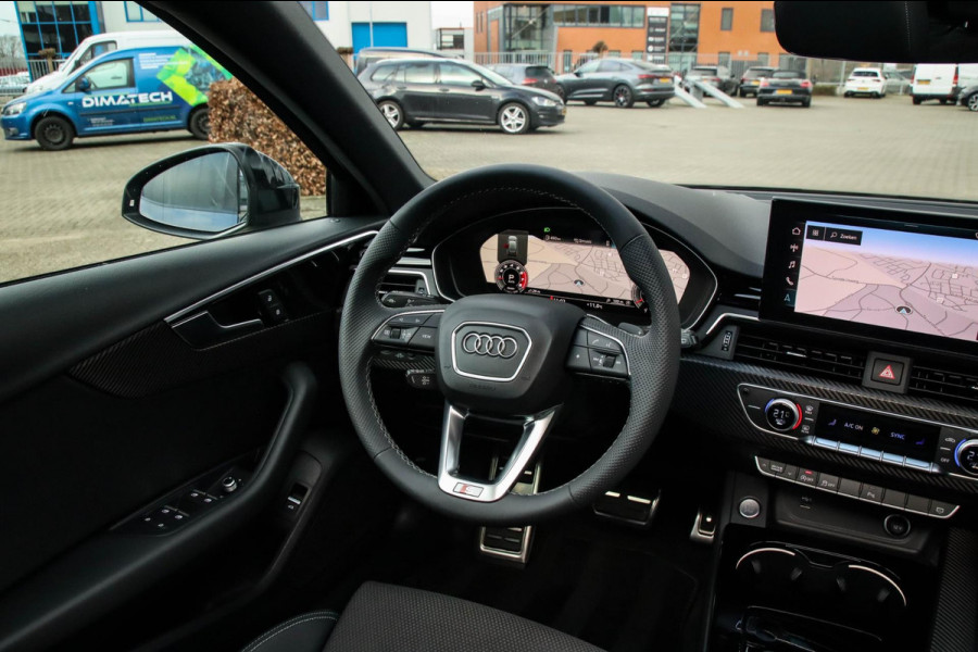 Audi A4 Avant 2.0 TFSI S line Black Edition Facelift 245pk S-Tronic! 1e|NL|DLR|Panoramadak|Virtual Cockpit|Leder|LED Matrix|Black