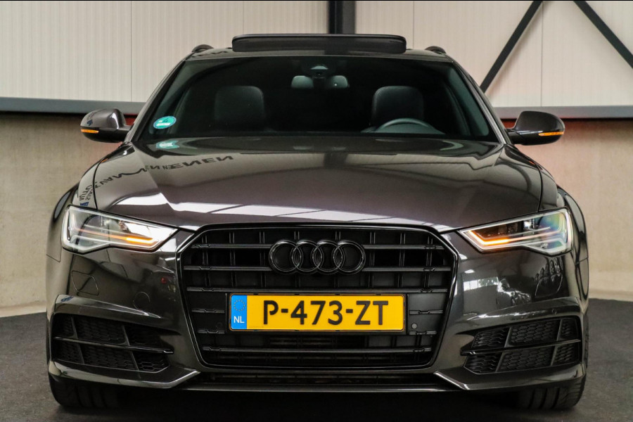 Audi A6 Avant 1.8 TFSI ultra Sport S-Line Automaat 190pk! 2e Eig|DLR|Panoramadak|Lederen sportstoelen|LED Matrix|BOSE|20inch|Black