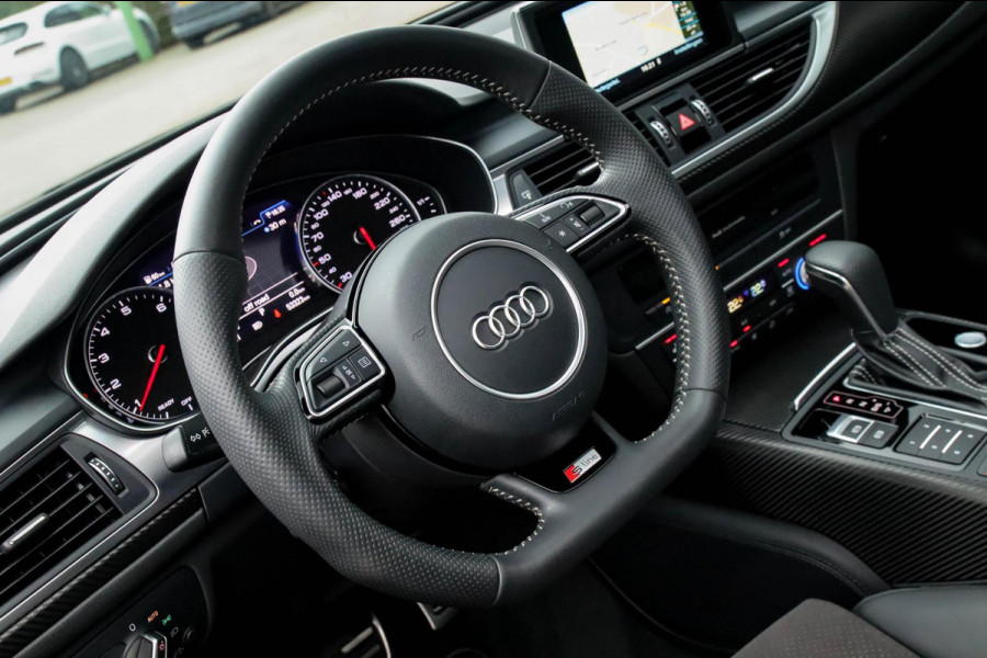 Audi A6 Avant 1.8 TFSI ultra Sport S-Line Automaat 190pk! 2e Eig|DLR|Panoramadak|Lederen sportstoelen|LED Matrix|BOSE|20inch|Black