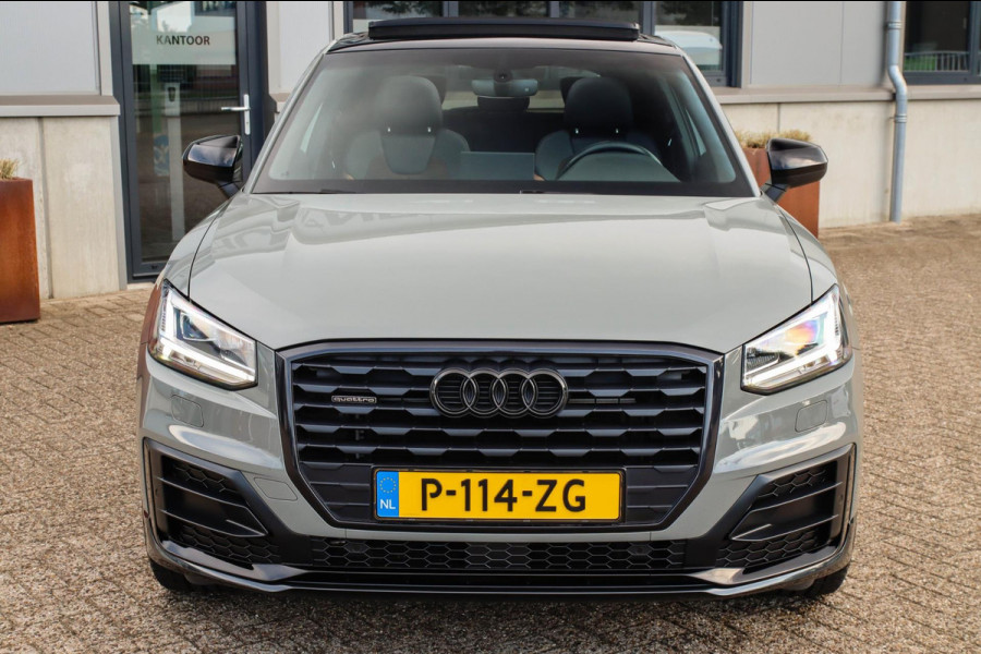 Audi Q2 2.0 TFSI Quattro Sport Pro Line S S-line 190pk S-Tronic! 1e|DLR|Virtual Cockpit|Panoramadak|LED Matrix|Leder|Ambiance|B&O