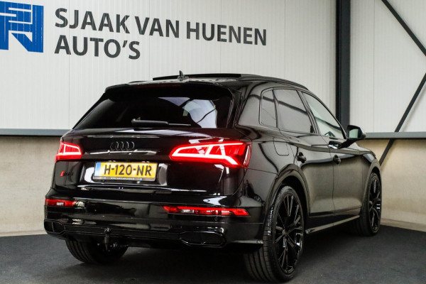 Audi SQ5 3.0TFSI Q5 Quattro S-Line 354pk Automaat! 1e Eig|DLR|Luchtvering|Kuipstoelen|Panoramadak|Virtual Cockpit|Black|Carbon|22