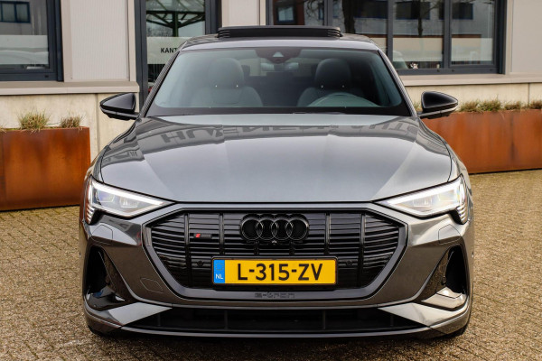 Audi e-tron Sportback 55 Quattro S Edition Pro Line S S-Line 408pk 12%|1e|NL|DLR|Panoramadak|Virtual Cockpit|Luchtvering|360|Black