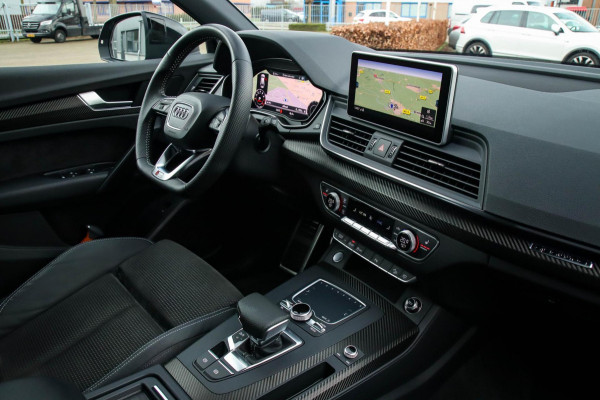 Audi Q5 2.0 TFSI Quattro Pro Line S S-Line 252pk Automaat NL|Virtual Cockpit|Leder|LED Matrix|Camera|Keyless|Black|21inch|Trekhaak