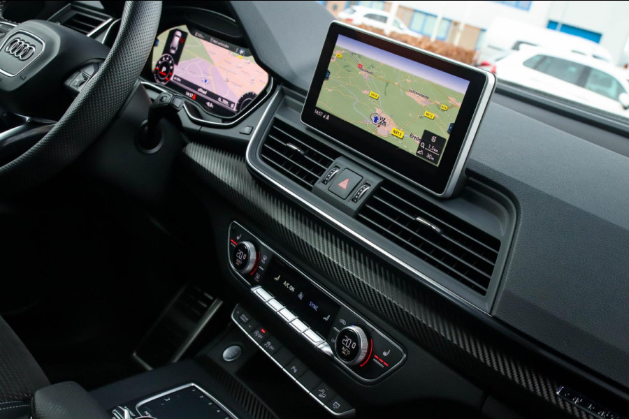 Audi Q5 2.0 TFSI Quattro Pro Line S S-Line 252pk Automaat NL|Virtual Cockpit|Leder|LED Matrix|Camera|Keyless|Black|21inch|Trekhaak