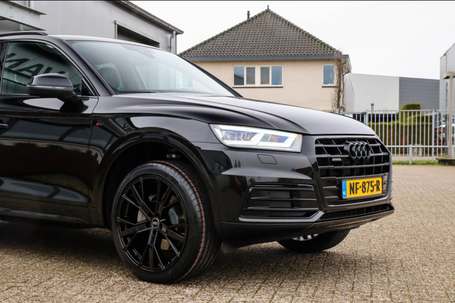 Audi Q5 2.0 TFSI Quattro Pro Line S S-Line 252pk Automaat NL|Virtual Cockpit|Leder|LED Matrix|Camera|Keyless|Black|21inch|Trekhaak