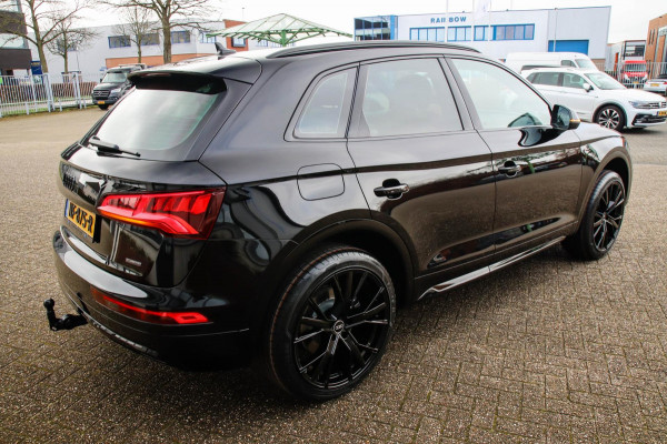 Audi Q5 2.0 TFSI Quattro Pro Line S S-Line 252pk Automaat NL|Virtual Cockpit|Leder|LED Matrix|Camera|Keyless|Black|21inch|Trekhaak