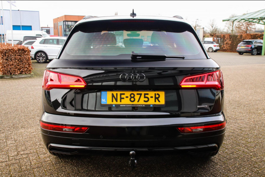 Audi Q5 2.0 TFSI Quattro Pro Line S S-Line 252pk Automaat NL|Virtual Cockpit|Leder|LED Matrix|Camera|Keyless|Black|21inch|Trekhaak