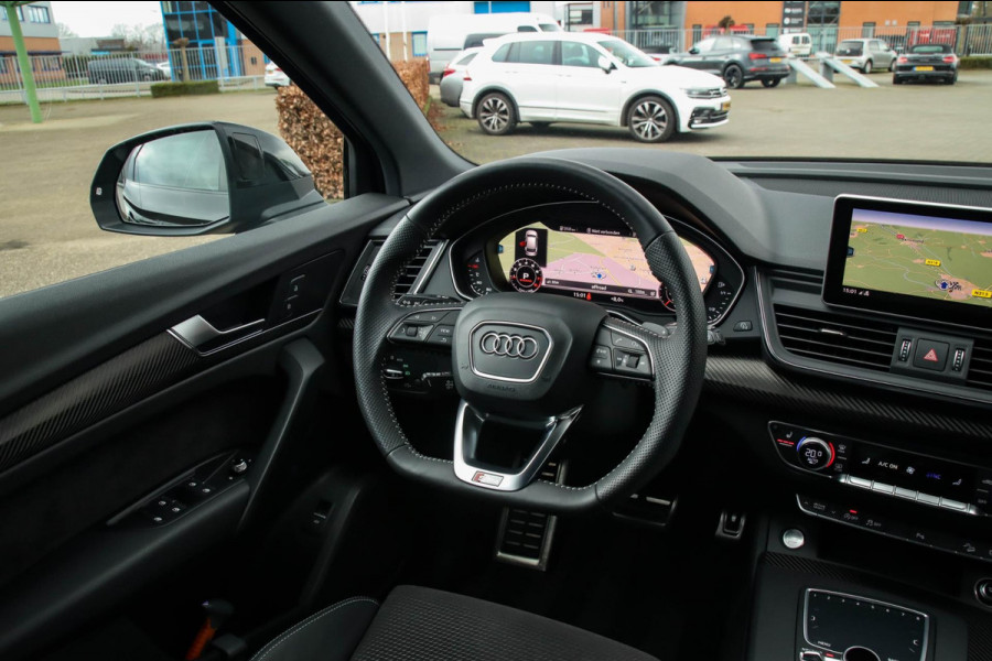 Audi Q5 2.0 TFSI Quattro Pro Line S S-Line 252pk Automaat NL|Virtual Cockpit|Leder|LED Matrix|Camera|Keyless|Black|21inch|Trekhaak