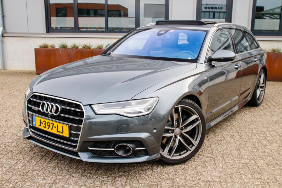 Audi A6 Avant 2.0 TFSI Quattro S line Edition 252pk Automaat! UNIEK!|DLR|Panoramadak|Luchtvering|Softclose|B&O Advanced|360 Camera