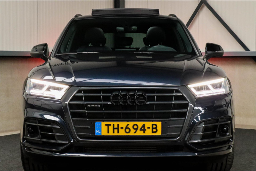 Audi Q5 2.0 TFSI Quattro Pro Line S S-Line 252pk Automaat! 1e|NL|DLR|Luchtvering|Kuipstoelen|Panoramadak|Virtual Cockpit|B&O|Black