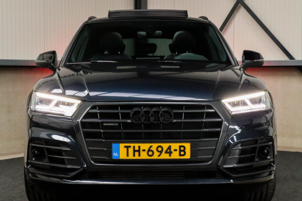 Audi Q5 2.0 TFSI Quattro Pro Line S S-Line 252pk Automaat! 1e|NL|DLR|Luchtvering|Kuipstoelen|Panoramadak|Virtual Cockpit|B&O|Black