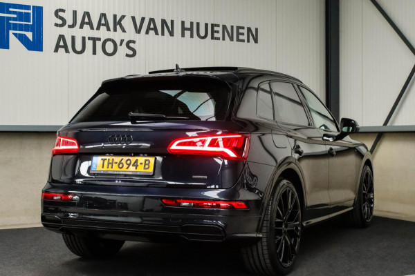 Audi Q5 2.0 TFSI Quattro Pro Line S S-Line 252pk Automaat! 1e|NL|DLR|Luchtvering|Kuipstoelen|Panoramadak|Virtual Cockpit|B&O|Black