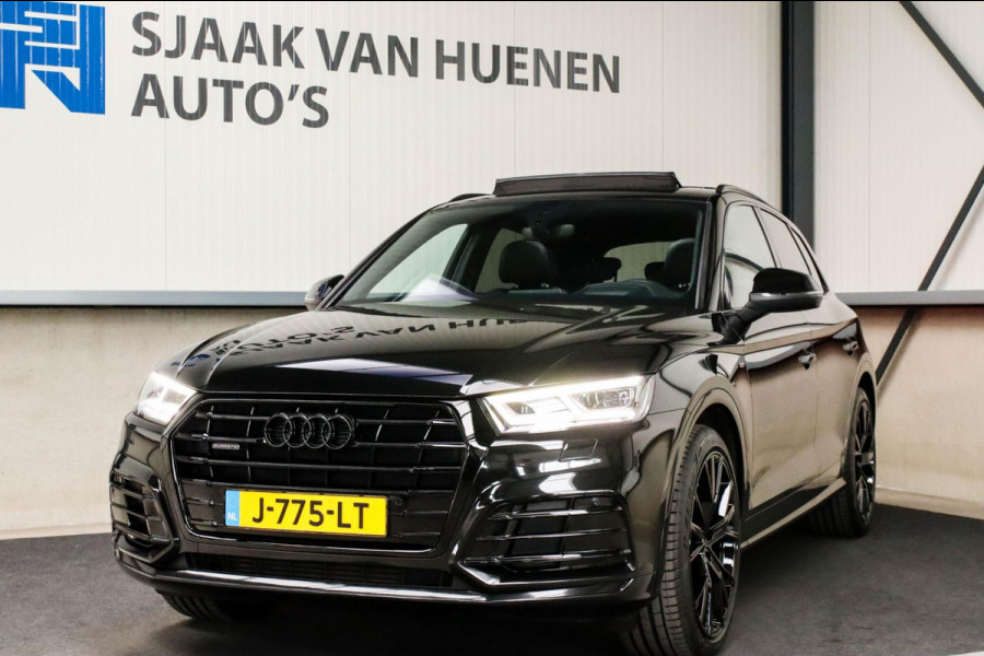 Audi Q5 2.0 TFSI Quattro Pro Line S S-Line 252pk Automaat! 1e Eig|DLR|Luchtvering|Panoramadak|Virtual Cockpit|LED Matrix|B&O|Black