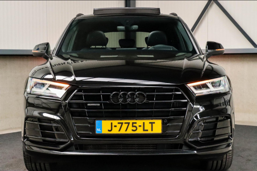 Audi Q5 2.0 TFSI Quattro Pro Line S S-Line 252pk Automaat! 1e Eig|DLR|Luchtvering|Panoramadak|Virtual Cockpit|LED Matrix|B&O|Black