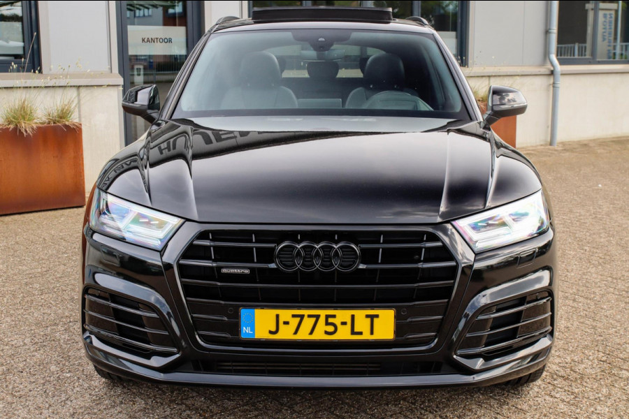 Audi Q5 2.0 TFSI Quattro Pro Line S S-Line 252pk Automaat! 1e Eig|DLR|Luchtvering|Panoramadak|Virtual Cockpit|LED Matrix|B&O|Black