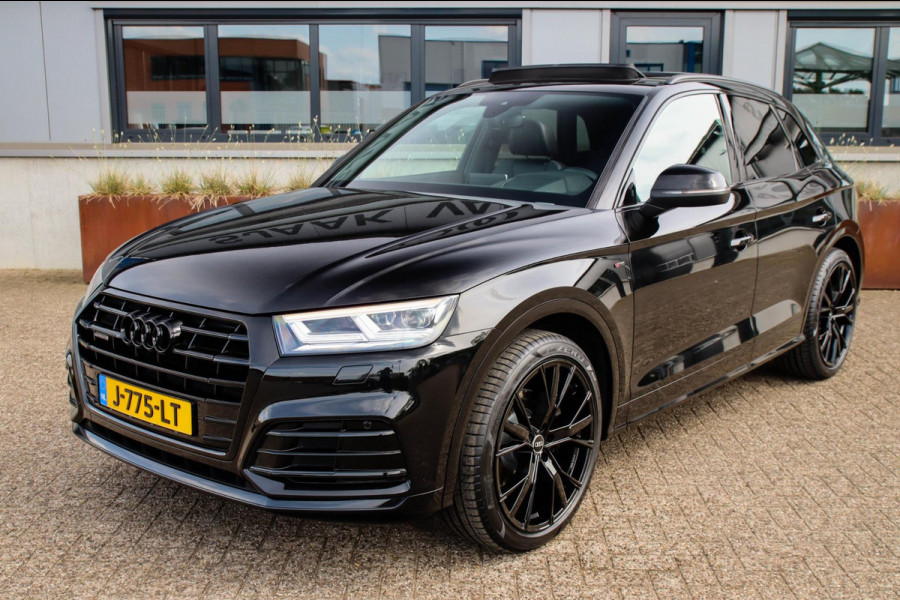 Audi Q5 2.0 TFSI Quattro Pro Line S S-Line 252pk Automaat! 1e Eig|DLR|Luchtvering|Panoramadak|Virtual Cockpit|LED Matrix|B&O|Black