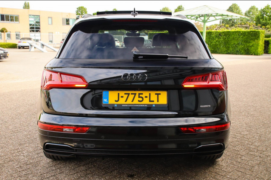 Audi Q5 2.0 TFSI Quattro Pro Line S S-Line 252pk Automaat! 1e Eig|DLR|Luchtvering|Panoramadak|Virtual Cockpit|LED Matrix|B&O|Black