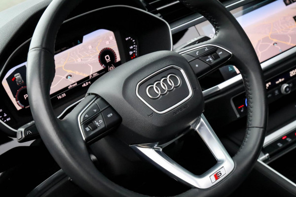 Audi Q3 35 TFSI 1.5 TFSI S Line Pro Line S 150pk S-Tronic! 1e|Panoramadak|Virtual Cockpit|LED|Leder elektrisch|Lane|20inch|Black