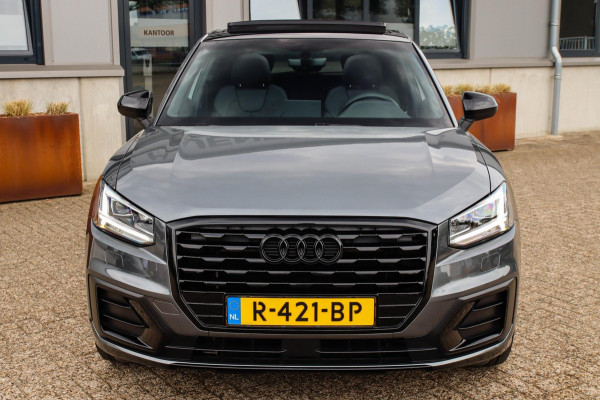 Audi Q2 1.4 TFSI CoD Sport Pro Line S S-line 150pk S-Tronic! 1e Eig|DLR|Panoramadak|LED Matrix|3D Knippers|Leder|Black|19|Trekhaak