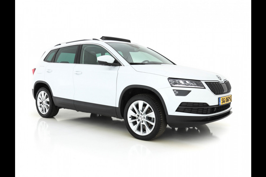 Škoda Karoq 1.6 TDI Style Business Travel-Pack Pro *PANO | FULL-LED | NAPPA-FULL-LEATHER | NAVI-FULLMAP | CANTON-PREMIUM-AUDIO | ADAPT.CRUISE | KEYLESS | CAMERA | DAB | AMBIENT-LIGHT |  TOWBAR | SPORT-SEATS | 18"ALU*