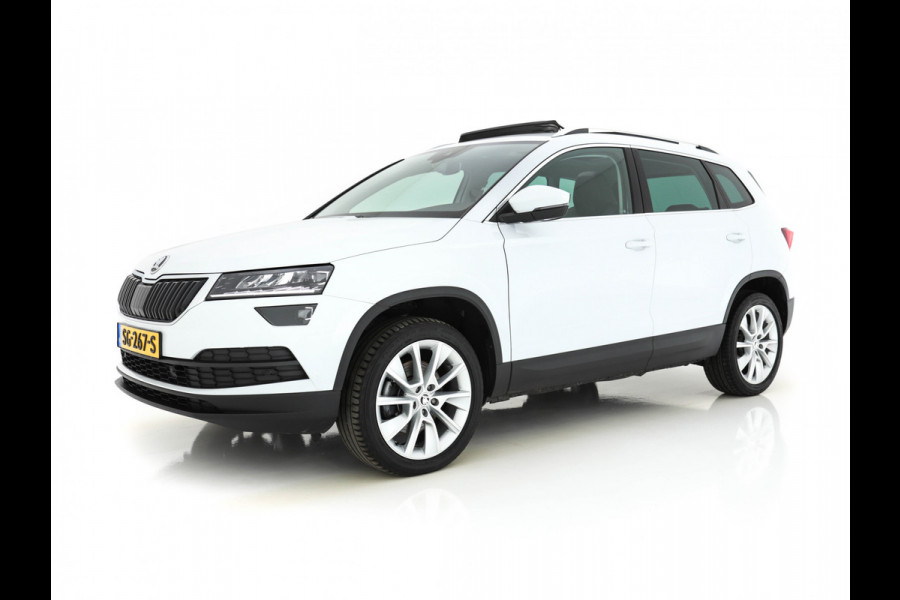 Škoda Karoq 1.6 TDI Style Business Travel-Pack Pro *PANO | FULL-LED | NAPPA-FULL-LEATHER | NAVI-FULLMAP | CANTON-PREMIUM-AUDIO | ADAPT.CRUISE | KEYLESS | CAMERA | DAB | AMBIENT-LIGHT |  TOWBAR | SPORT-SEATS | 18"ALU*