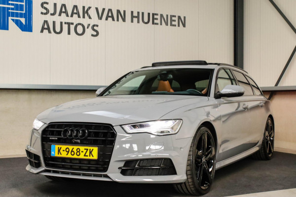 Audi A6 Avant 2.0 TFSI Quattro S line Edition 252pk Automaat! 1e|Audi Exclusive|Nardo Grey|Panoramadak|Kuipstoelen|Luchtvering|360