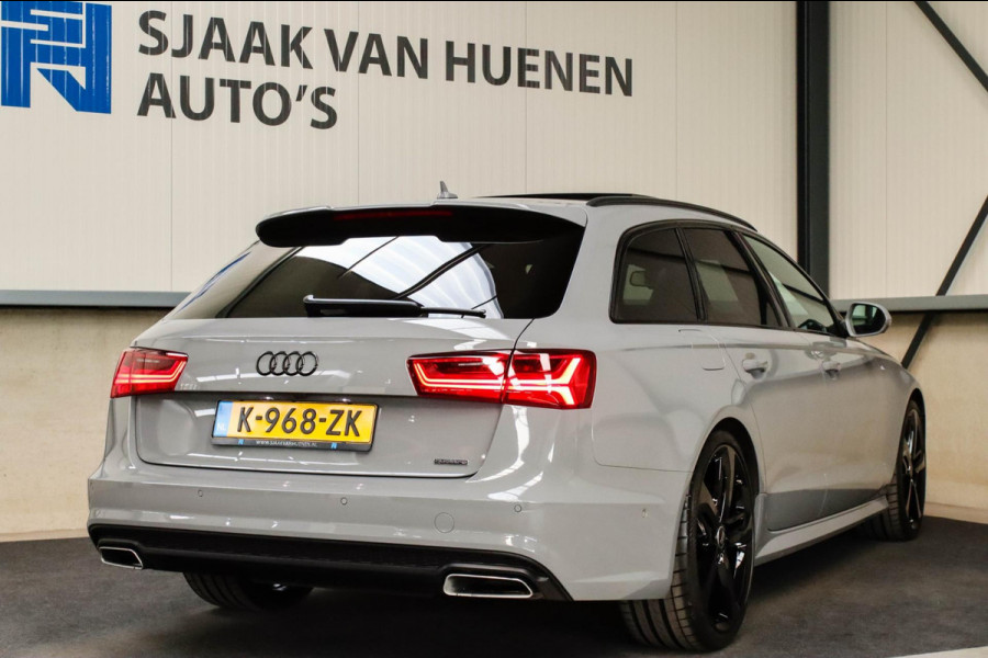 Audi A6 Avant 2.0 TFSI Quattro S line Edition 252pk Automaat! 1e|Audi Exclusive|Nardo Grey|Panoramadak|Kuipstoelen|Luchtvering|360