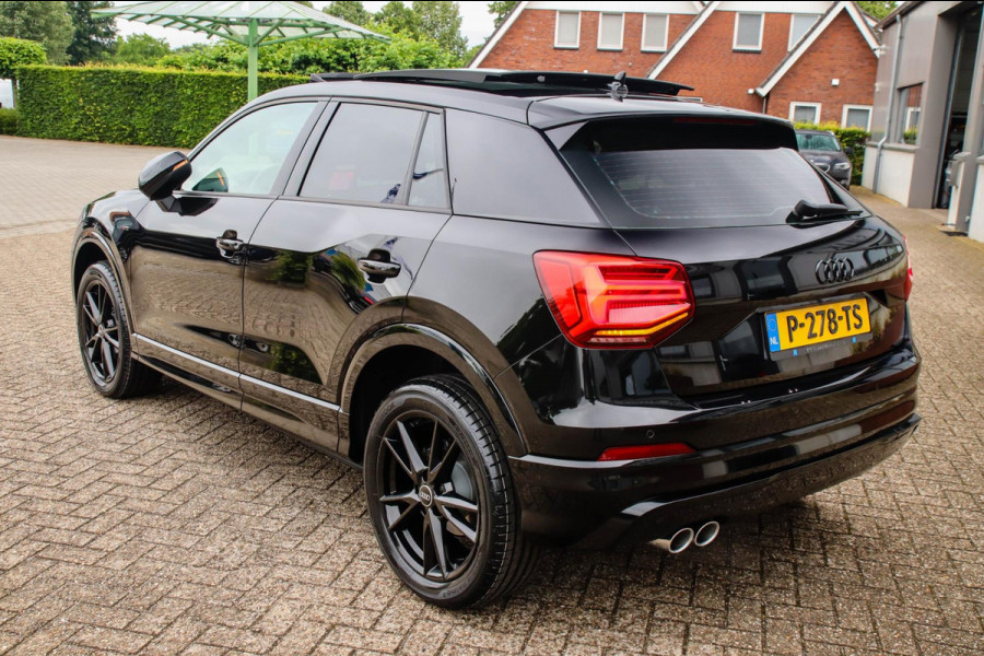 Audi Q2 1.4 TFSI CoD Sport Pro Line S S-line 150pk S-Tronic 1e Eig|Panoramadak|LED Matrix|3D Knippers|Leder|Side Assist|Black Pack