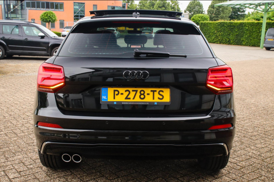 Audi Q2 1.4 TFSI CoD Sport Pro Line S S-line 150pk S-Tronic 1e Eig|Panoramadak|LED Matrix|3D Knippers|Leder|Side Assist|Black Pack